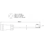 Фидерный кабель Weipu HQ 12/24/48 В, 4-полюсный Deko-Light 940035 от ImperiumLoft