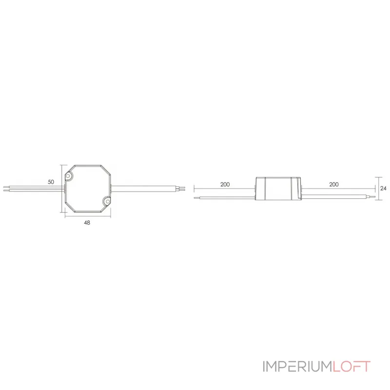 Блок питания светодиодов OCTO, DIM, CC, RSM-12-350T/12W Deko-Light 862235 Блок питания светодиодов OCTO, DIM, CC, RSM-12-350T/12W Deko-Light 862235