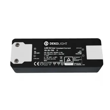 Блок питания для светодиодов BASIC CC V8-30-700мА/30Вт Deko-Light 862198 Блок питания для светодиодов BASIC CC V8-30-700мА/30Вт Deko-Light 862198