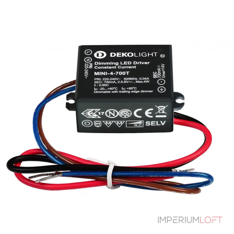 Блок питания Deko-Light LED MINI DIM CC 872134 Блок питания Deko-Light LED MINI DIM CC 872134