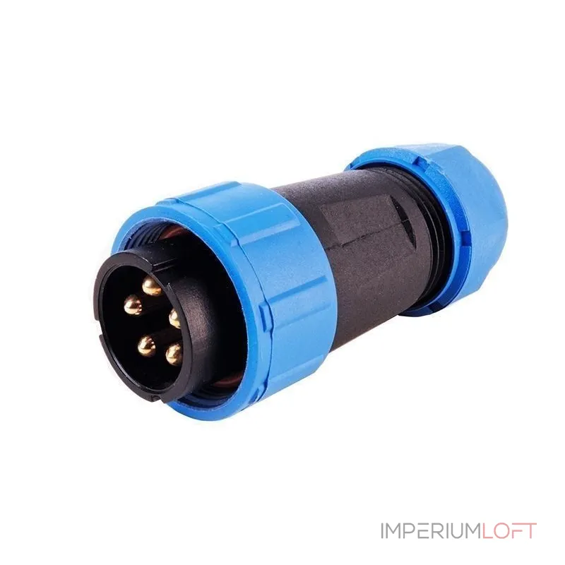 Weipu HQ 12/24 / 48V 5-полюсный штекер Deko-Light 940057 Weipu HQ 12/24 / 48V 5-полюсный штекер Deko-Light 940057
