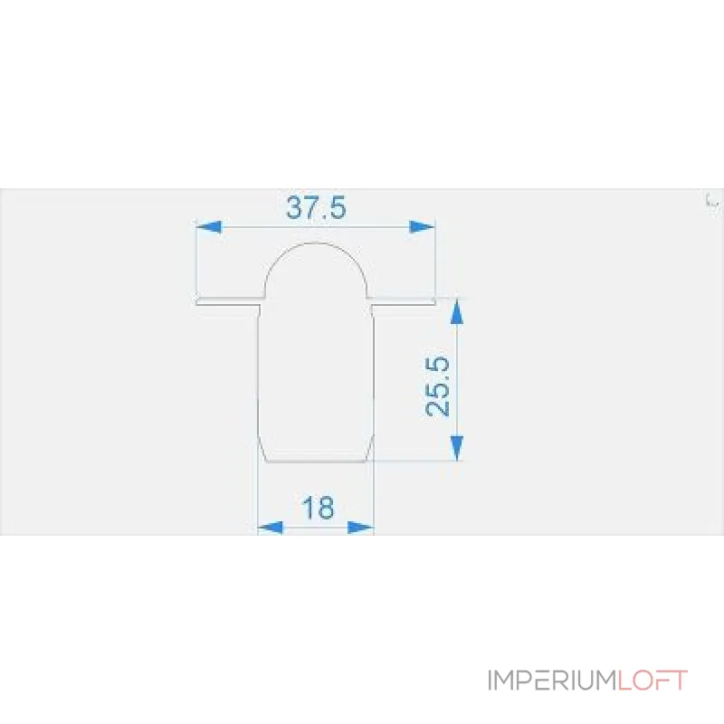 Торцевая заглушка R-ET-03-10 набор из 2 шт. Deko-Light 979701