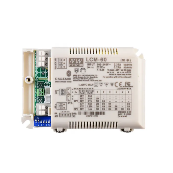 Блок питания для светодиодов DIM, Multi CC, LCM-60BLE/Casambi+Push Deko-Light 862245 от ImperiumLoft