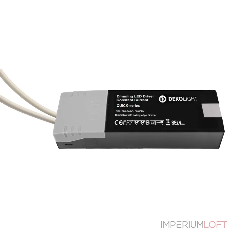 Блок питания для светодиодов QUICK DIM CC D150060NTF-PW/60W Deko-Light 862259 Блок питания для светодиодов QUICK DIM CC D150060NTF-PW/60W Deko-Light 862259