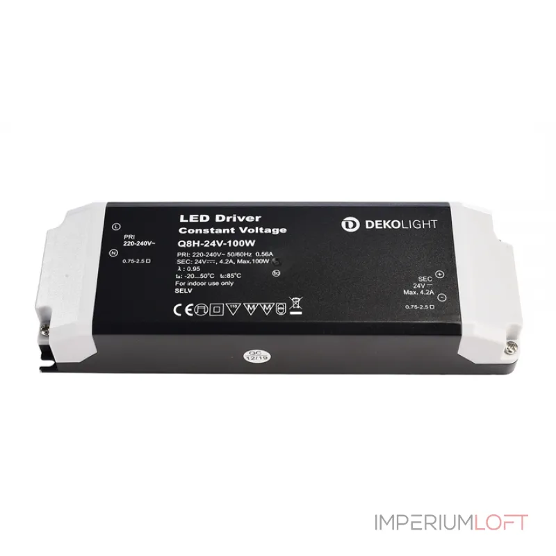 Блок питания Deko-Light BASIC, CV, Q8H-24-100W 862166