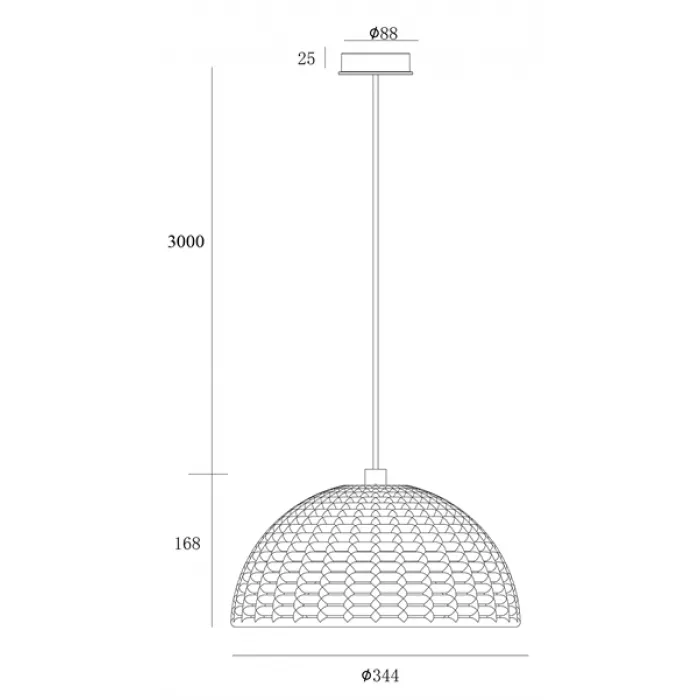 Подвесной светильник Deko-Light Basket 342143 от ImperiumLoft