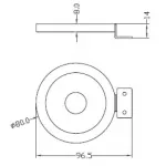 Настенный светильник Deko-Light Louise 687130 от ImperiumLoft