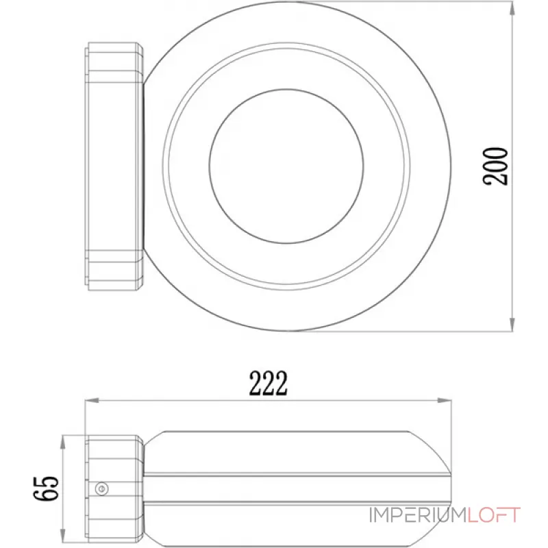 Уличный настенный светильник Deko-Light Muscae 731081