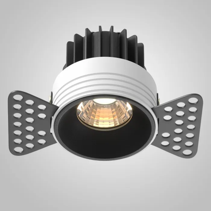 Встраиваемый светильник Maytoni Round DL058, 7W3K, TRS, B от ImperiumLoft