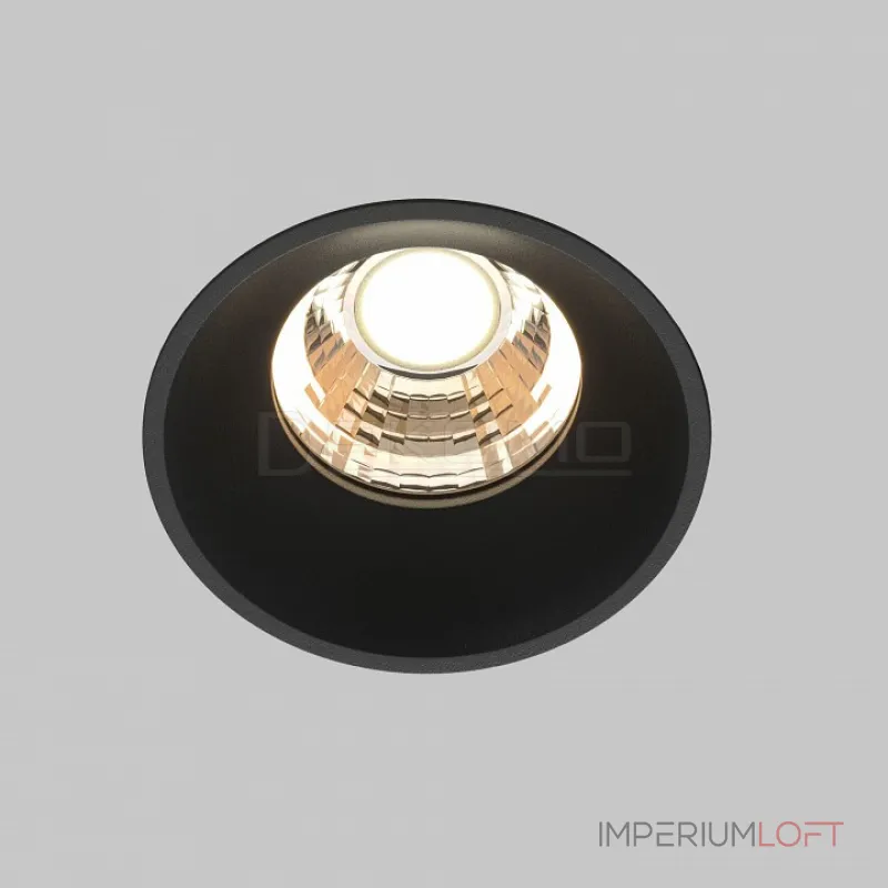 Встраиваемый светильник Maytoni Round DL058, 7W3K, TRS, B Встраиваемый светильник Maytoni Round DL058, 7W3K, TRS, B