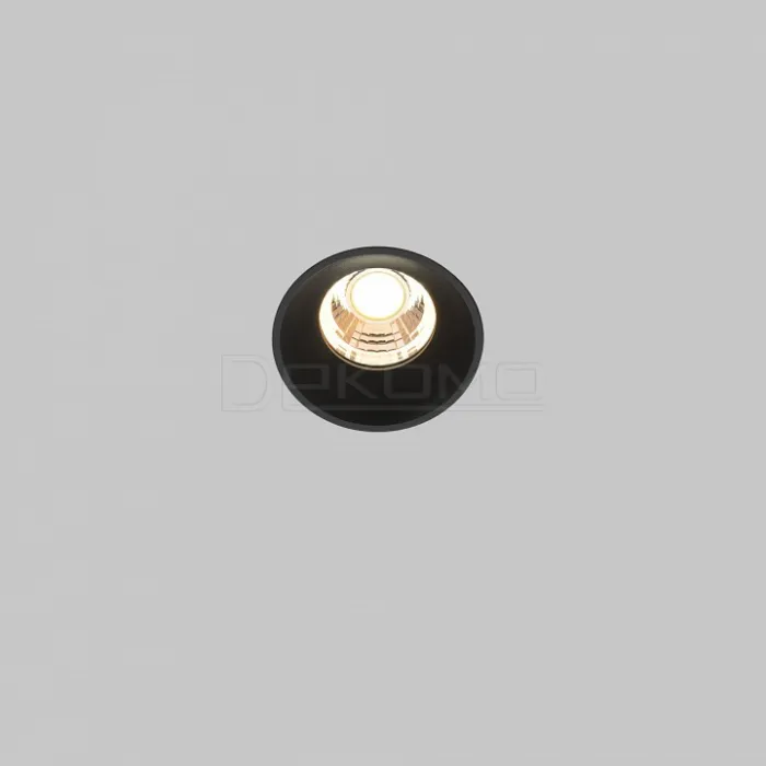 Встраиваемый светильник Maytoni Round DL058, 7W3K, TRS, B от ImperiumLoft