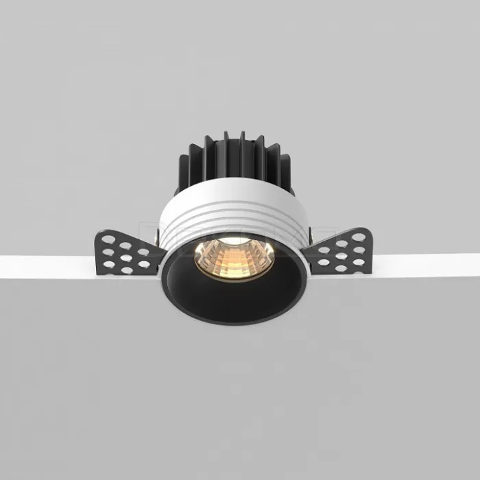 Встраиваемый светильник Maytoni Round DL058, 7W3K, TRS, B от ImperiumLoft