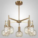 Люстра на штанге Freya Fero FR5366CL, 05BS от ImperiumLoft
