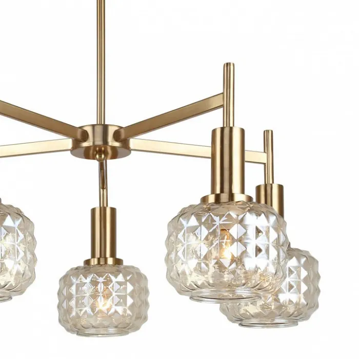 Люстра на штанге Freya Fero FR5366CL, 05BS от ImperiumLoft