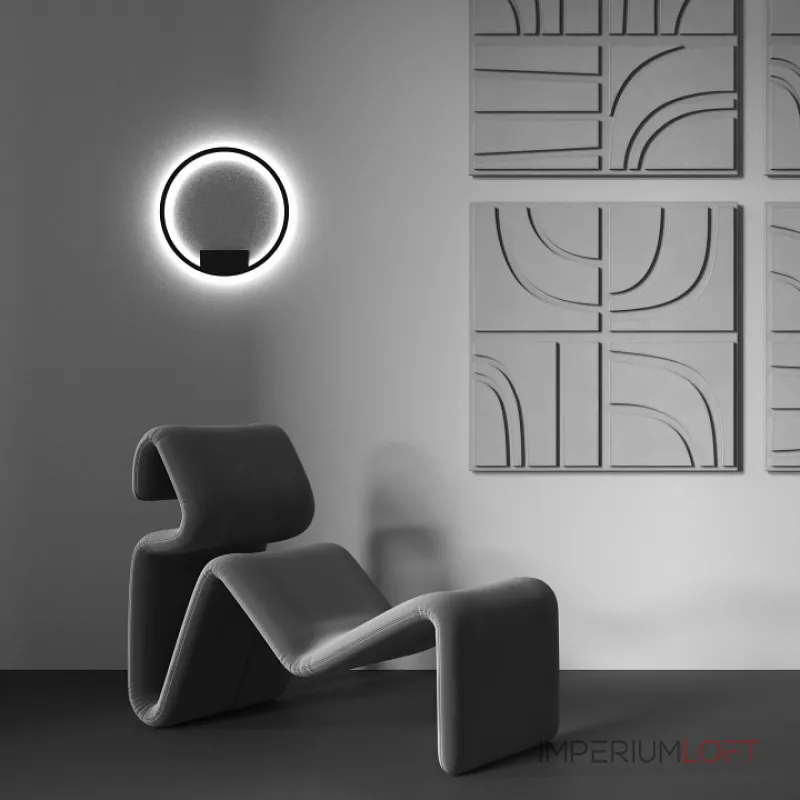 Накладной светильник Maytoni Halo MOD058WL, L25BK от ImperiumLoft Накладной светильник Maytoni Halo MOD058WL, L25BK от ImperiumLoft