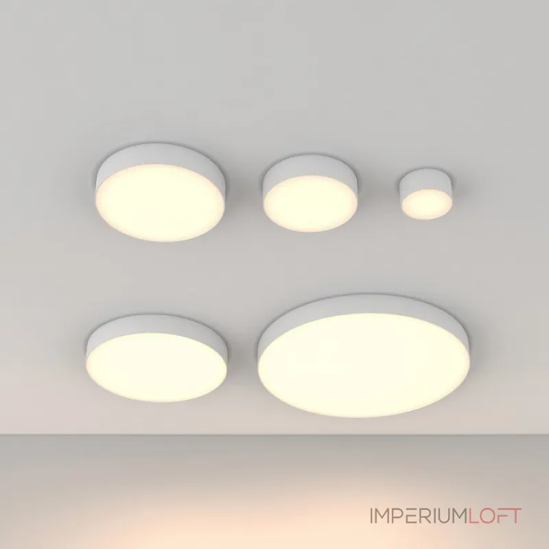 Накладной светильник Maytoni Zon C032CL, 90W3K, RD, W от ImperiumLoft