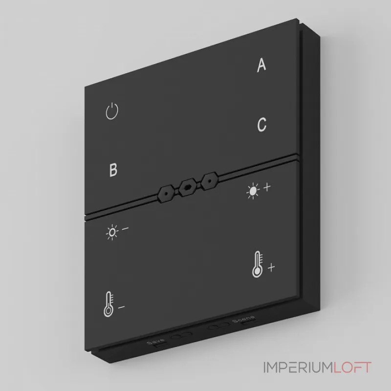 Панель универсальная сенсорная накладная Maytoni Smart Home DRC034, 8, B