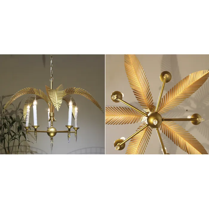 Люстра John-Richard Collection Palm Frond 5-Light Chandelier от ImperiumLoft