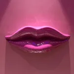 Настенный декор LIPS wall accessory RED от ImperiumLoft