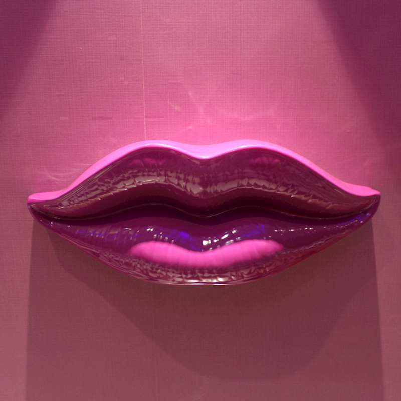 Настенный декор LIPS wall accessory RED