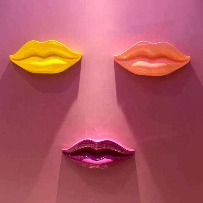 Настенный декор LIPS wall accessory RED от ImperiumLoft