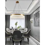 Подвесная люстра Delight Collection KR1209 KR1209P-12 brass