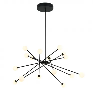 Люстра на штанге Delight Collection MD19001025 MD19001025-16A black