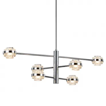 Люстра Delight Collection Indiana MX22030002-6A chrome/clear