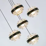 Подвесной светильник Delight Collection Indiana MD22030002-5A black/clear