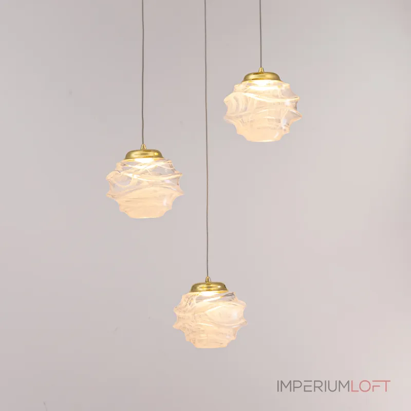 Подвесной светильник Delight Collection MD25030003-3A gold/clear