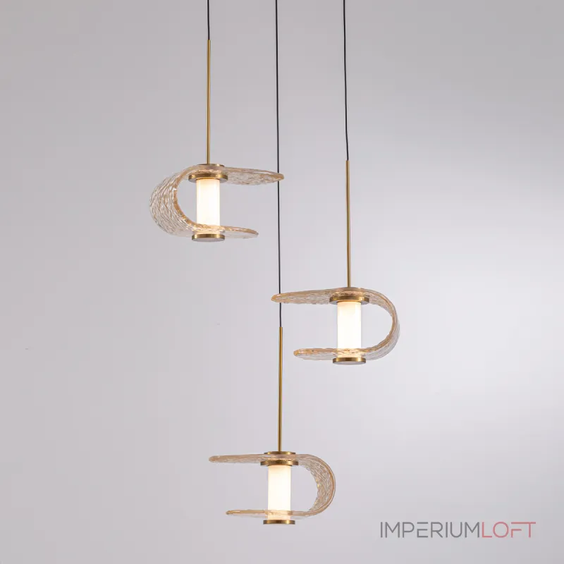 Подвесной светильник Delight Collection MD24020901 MD24020901-3A gold/cognac
