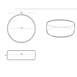 Пуф Delight Collection Curve Vol Pouffe от ImperiumLoft