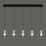 Подвесной светильник Delight Collection MD24001011 MD24001011-5B black/smoky