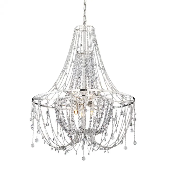 Люстра Delight Collection P168288 P168288M chrome от ImperiumLoft