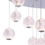 Подвесной светильник Delight Collection Elliot Diamante MD20001012-17A chrome