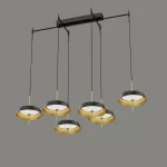 Подвесной светильник Delight Collection MD18001061 MD18001061-6B  black/gold