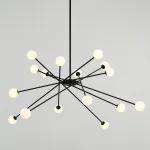 Люстра на штанге Delight Collection MD19001025 MD19001025-16A black