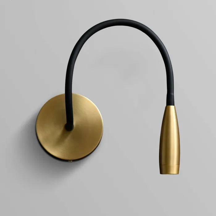 Настенный светильник Delight Collection Wall lamp MT9016-1W brass от ImperiumLoft