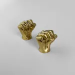 Ручка-кнопка Delight Collection MOS001 MOS004 brass от ImperiumLoft