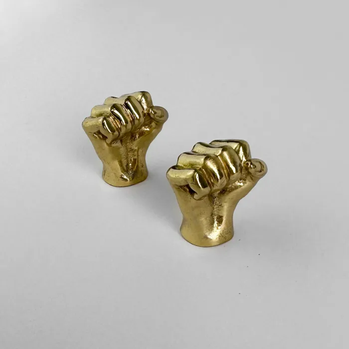 Ручка-кнопка Delight Collection MOS001 MOS004 brass от ImperiumLoft