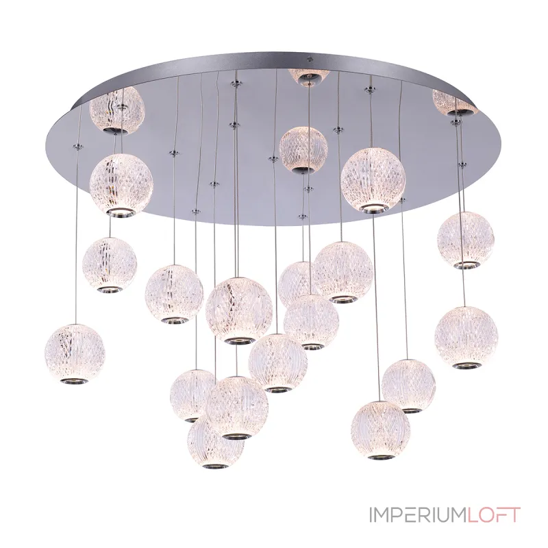 Подвесной светильник Delight Collection Elliot Diamante MD20001012-17A chrome