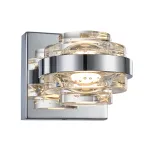 Настенный светильник Delight Collection Indiana MB22030002-1A chrome/clear