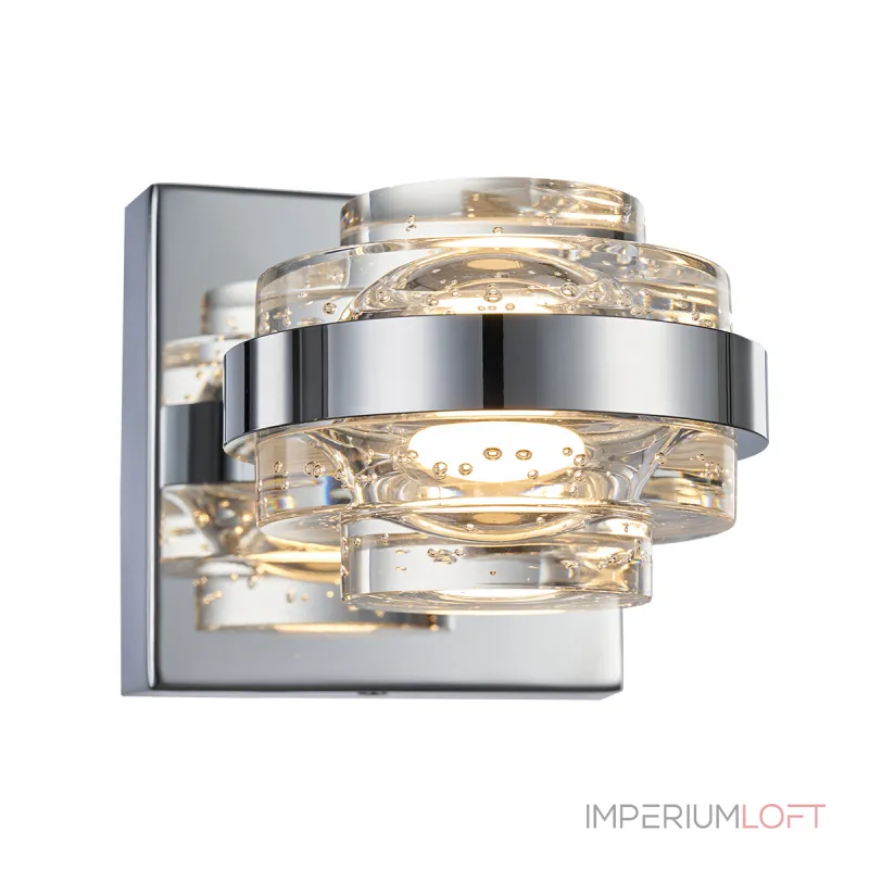 Настенный светильник Delight Collection Indiana MB22030002-1A chrome/clear