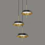 Подвесной светильник Delight Collection MD18001061 MD18001061-3B black/gold