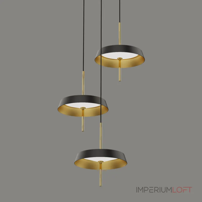Подвесной светильник Delight Collection MD18001061 MD18001061-3B black/gold Подвесной светильник Delight Collection MD18001061 MD18001061-3B black/gold