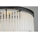 Подвесная люстра Delight Collection 1920s Odeon KR0387P-10A black/frost