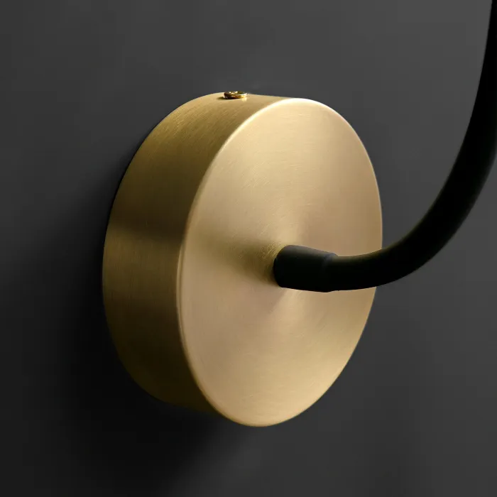 Настенный светильник Delight Collection Wall lamp MT9016-1W brass от ImperiumLoft