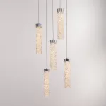 Подвесной светильник Delight Collection MD24030028-5A chrome/clear
