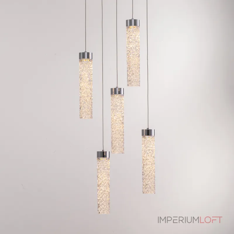 Подвесной светильник Delight Collection MD24030028-5A chrome/clear Подвесной светильник Delight Collection MD24030028-5A chrome/clear