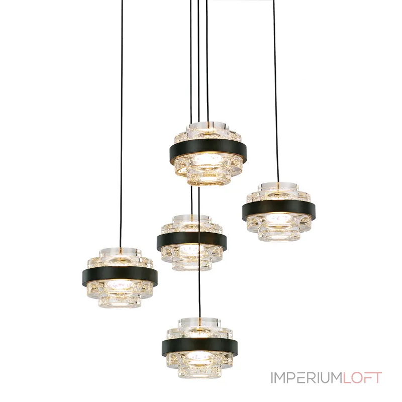 Подвесной светильник Delight Collection Indiana MD22030002-5A black/clear